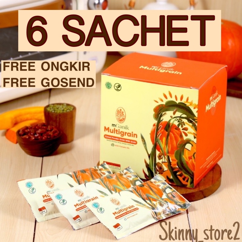 

Mganik multigrain - menurunkan & menstabilkan Gula darah ( 6sachet untuk 3 hari )