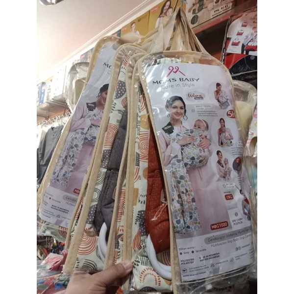 Gendongan Ring sling moms baby wilona series