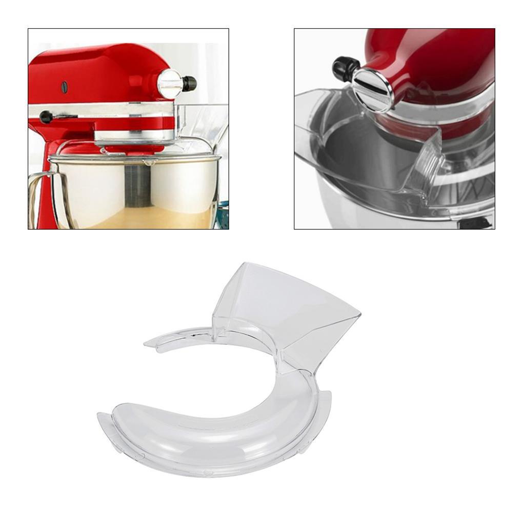 Pouring Shield Mixer Splash Guard Kokoh Aman Stand Mixers Sparepart Tahan Air Reusable Anti-splattering Splash Shields Untuk