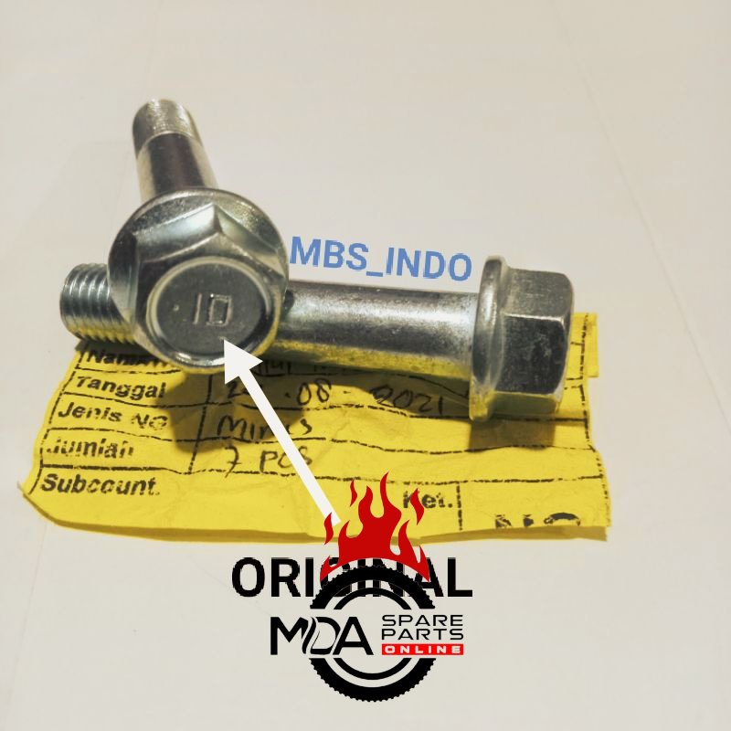 MDA Parts baut 14 kedudukan knalpot honda PCX , vario new original