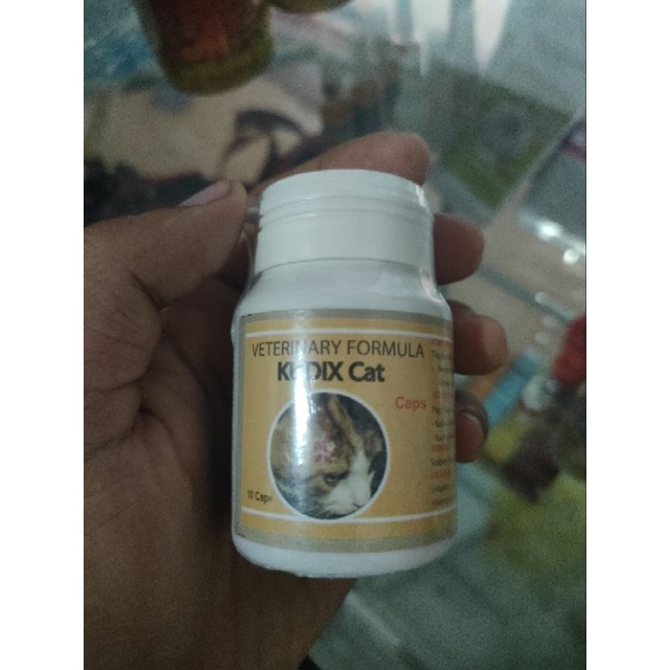 Kudix Cat Obat Kapsul Scabies Gudig Gatal Eksim Koreng Kucing