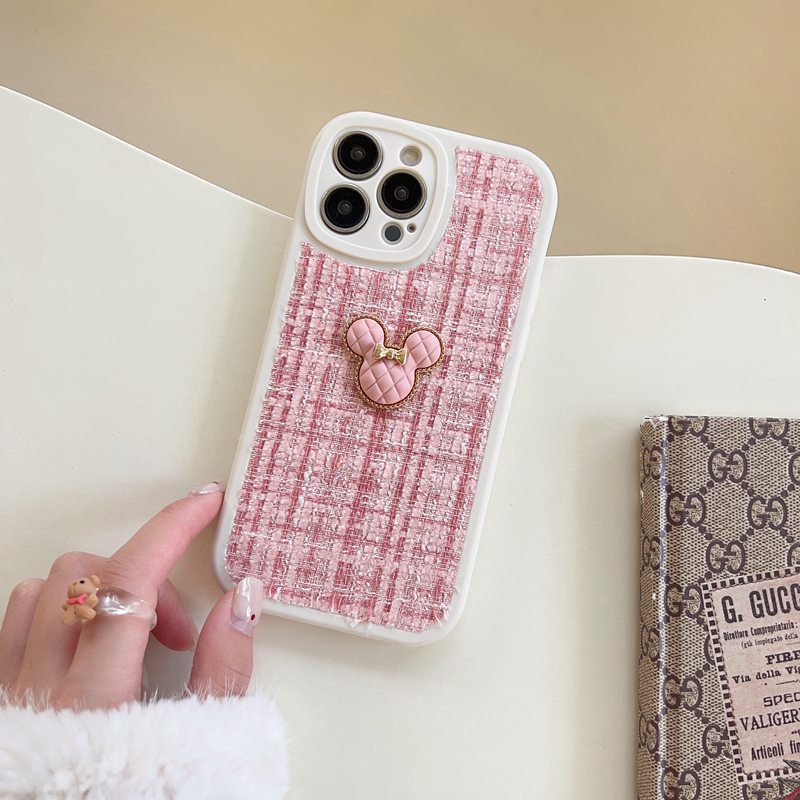 Soft Case Motif Minnie Mouse Untuk IPhone 6S Plus 7 8 Plus SE 2020 X XR XS Max 7 + 8 + 11 12 13 Pro Max