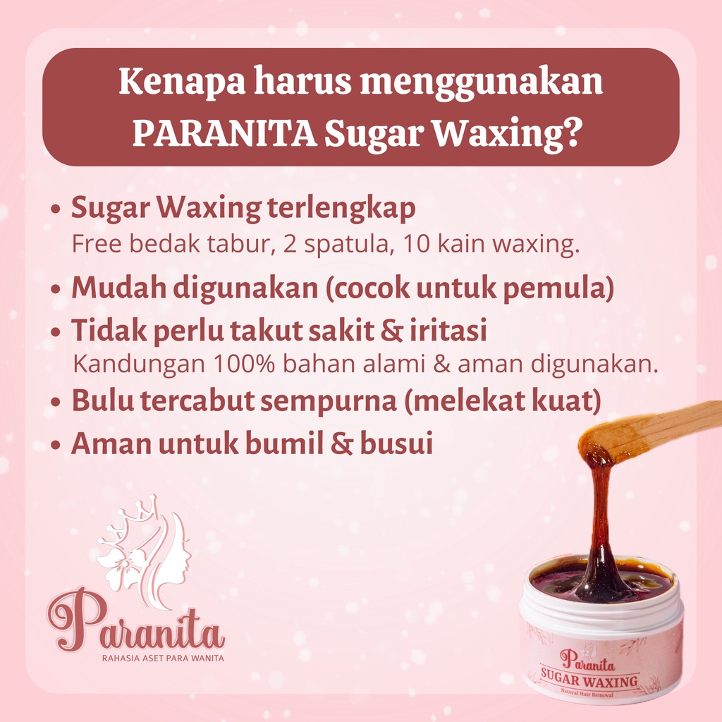 PARANITA SUGAR WAXING | PENCABUT PENGHILANG PERONTOK BULU RAMBUT | HAIR REMOVAL SUGAR WAX