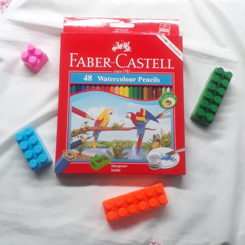 

Pensil Warna Faber Castell Water Colour 48 Warna Panjang