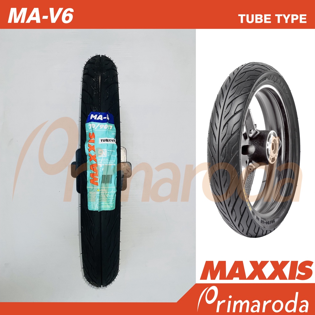 BAN MOTOR MAXXIS MA-V6 70/90 RING 17 70/90-17 TUBE TYPE