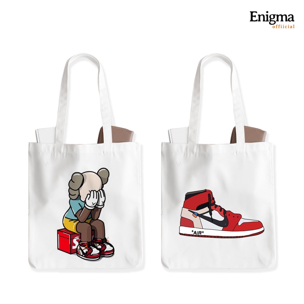 TERBARU TOTEBAG KANVAS TAS WANITA AESTHETIC ORIGINAL ENIGMA