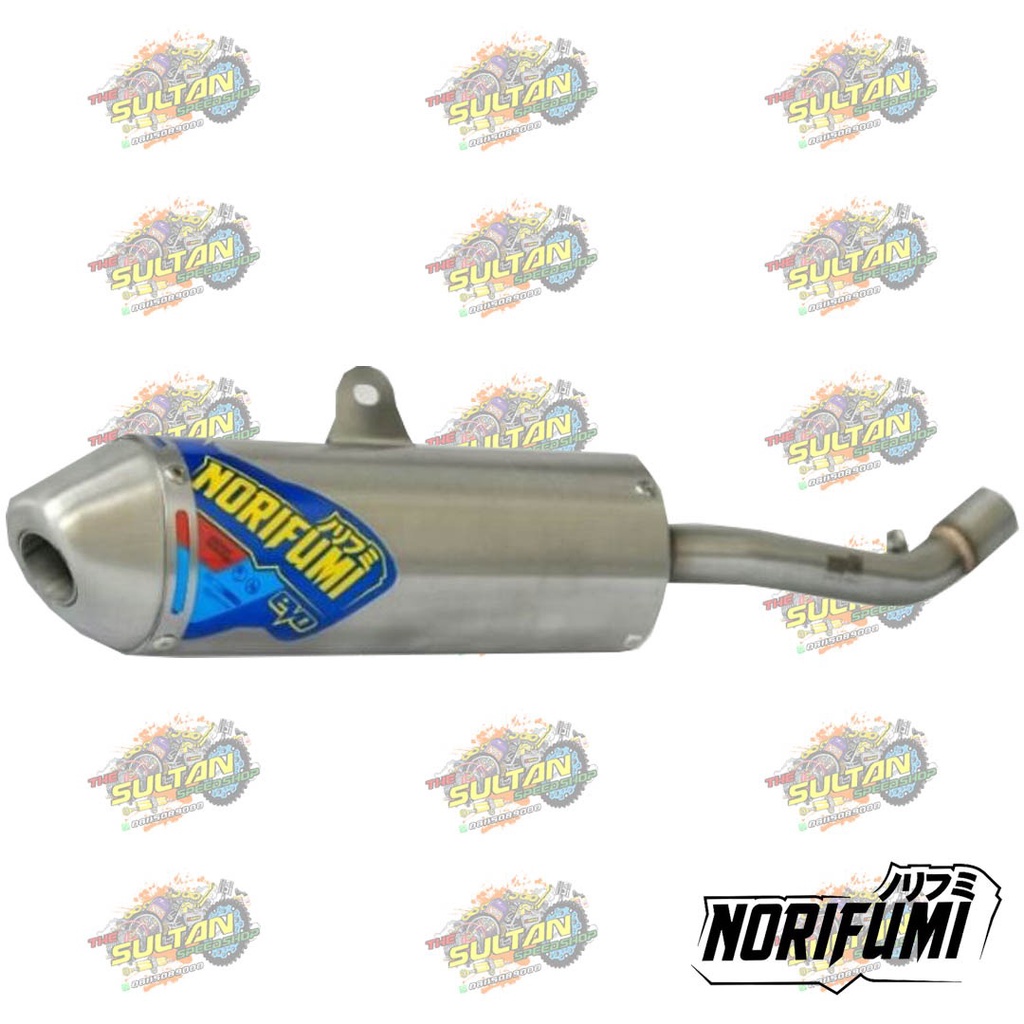 KNALPOT SLIP ON EVO NORIFUMI ORIGINAL 2 TAK UNIVERSAL YZ 125