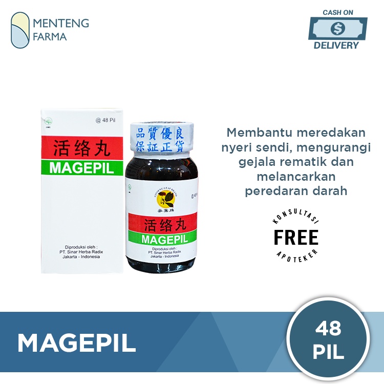 Huo Lo Wan (Megapil) - Meringankan Gejala Rematik dan Nyeri Persendian