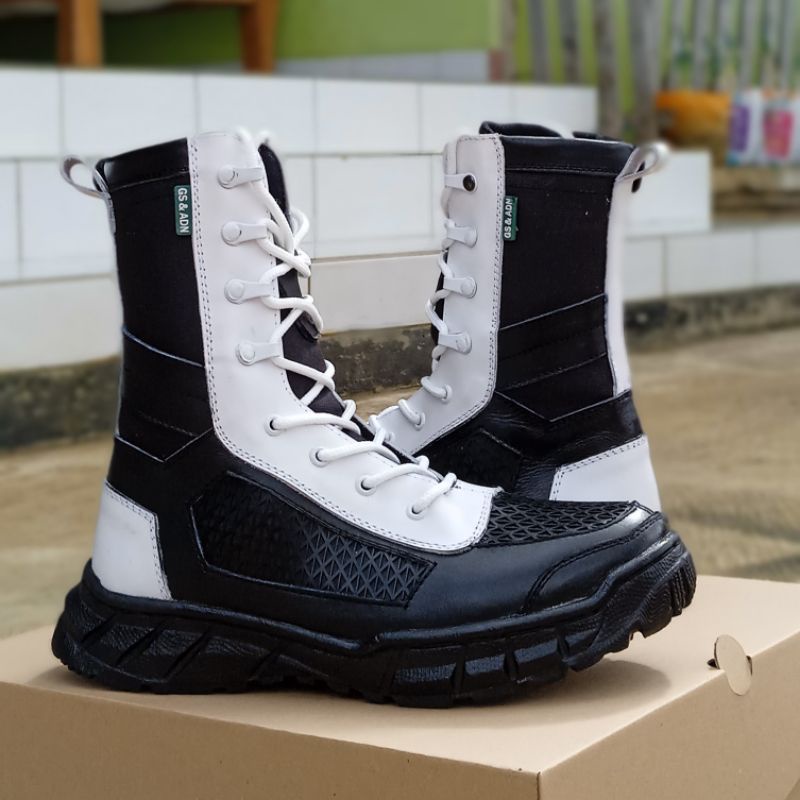 Sepatu PDL PROVOS POLRI Jaring Tawon | Sepatu PDL polri provos kulit