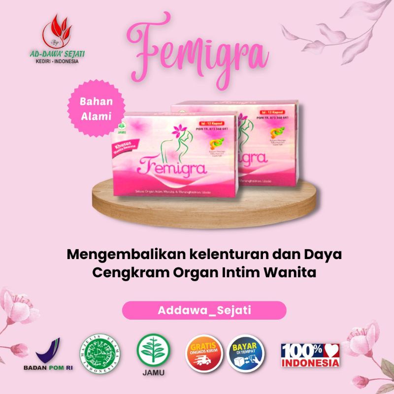 Femigra herbal wanita dewasa