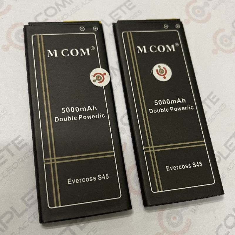 BATERAI EVERCOSS S45 | BATT EVERCOSS S45 MCOM DOUBLE POWER