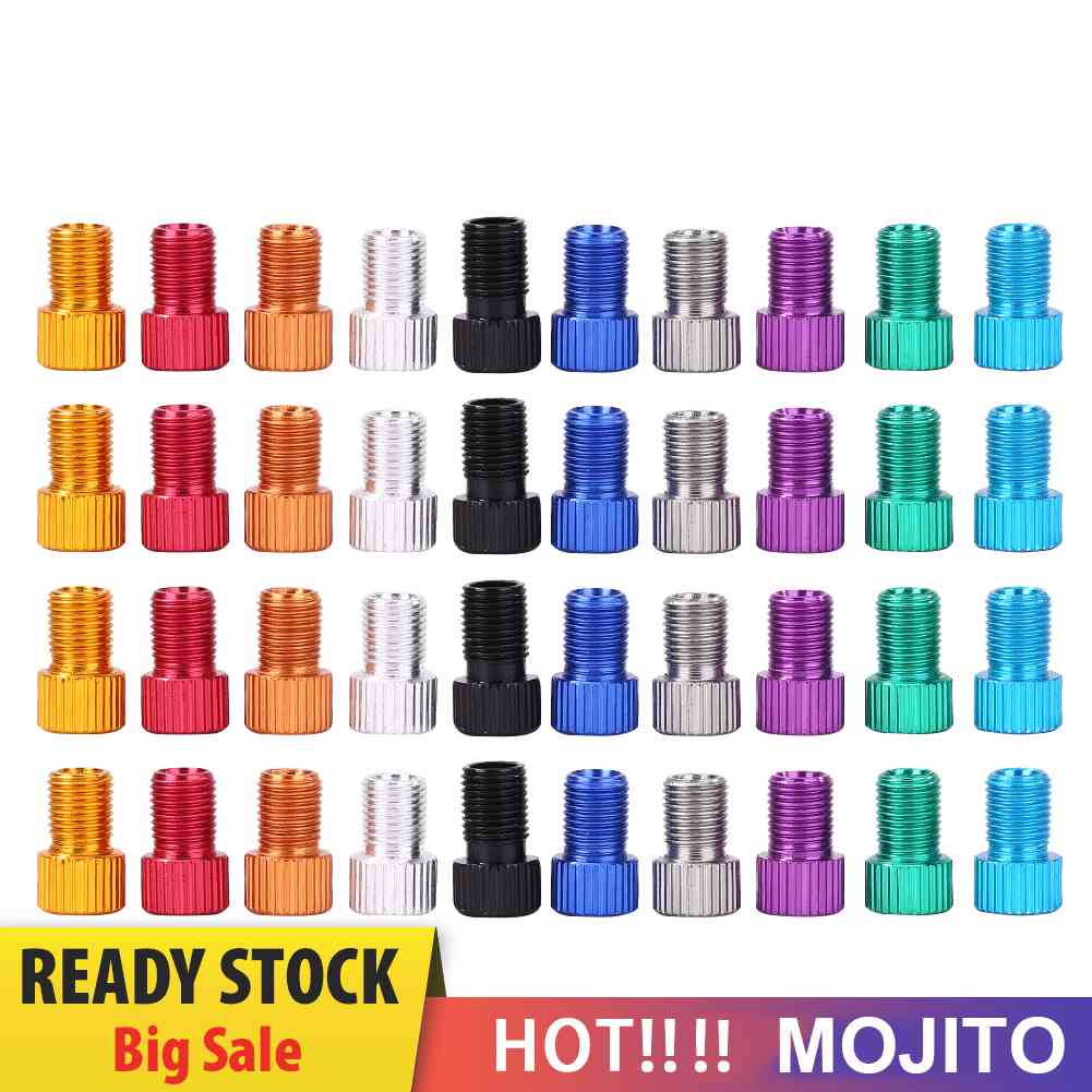 40pcs Adapter Katup Presta Ke Schrader Untuk Sepeda MTB