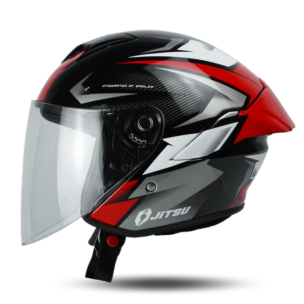 HELM JITSU JS1 SERIES HUNTER GLOSS SNI