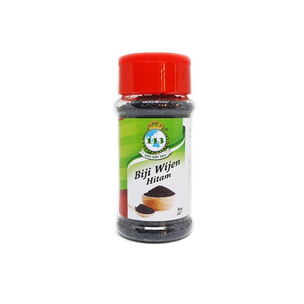 

113 Biji Wijen Hitam (Black Sesame Seeds)