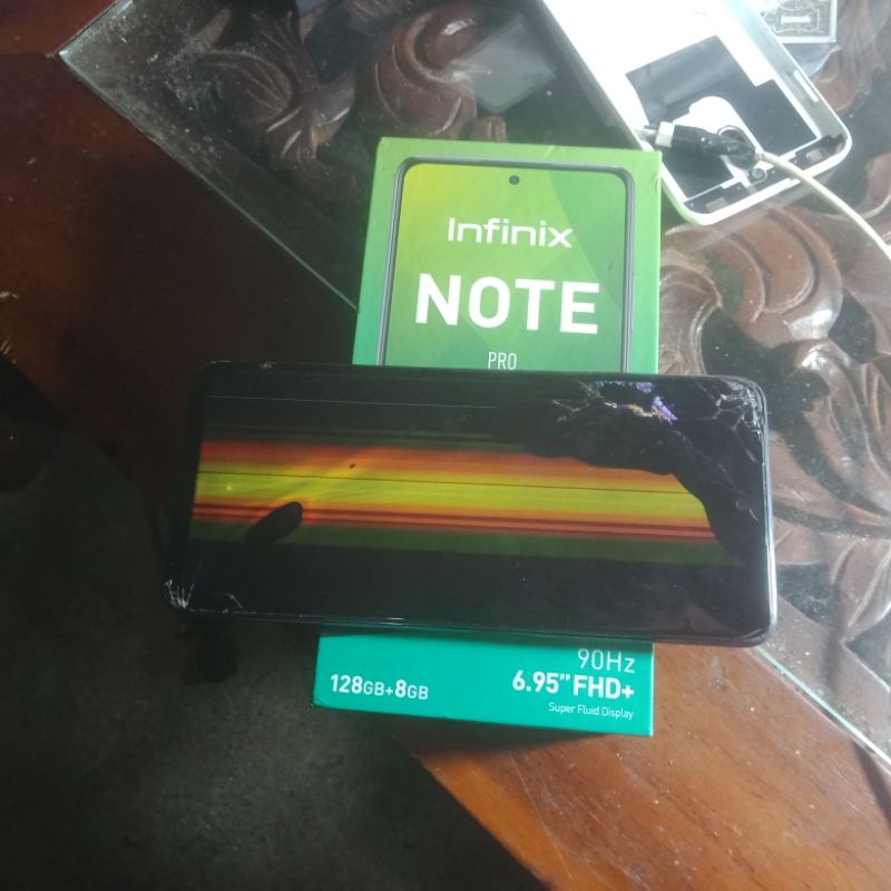 infinix note 10 pro minus lcd