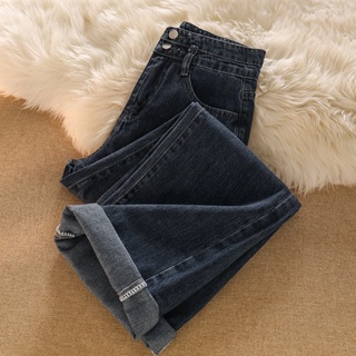 Image of Jeans Korea Highwaist Loose Celana Jeans Wanita Kekinian