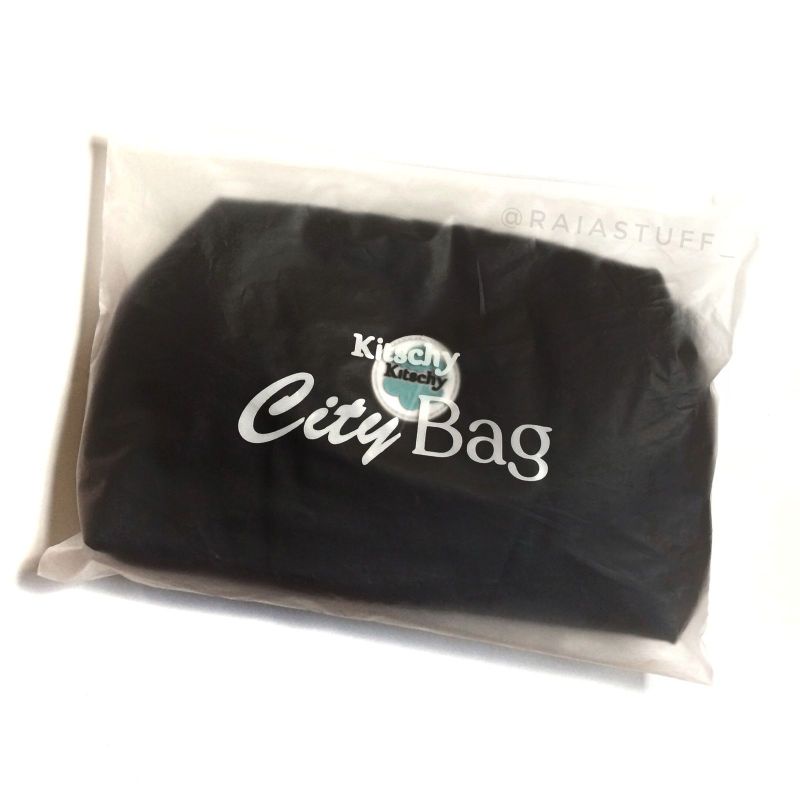 [NEW] KITSCHY CITY BAG (BLACK)