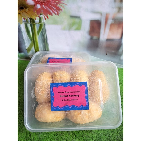 

Kroket kentang jajanan pasar kue tradisional rogut frozen food