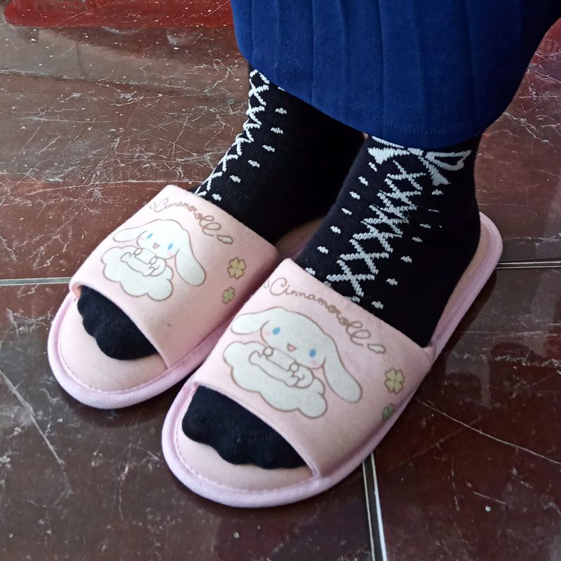 Sandal Rumah Kamar My Melody Plush