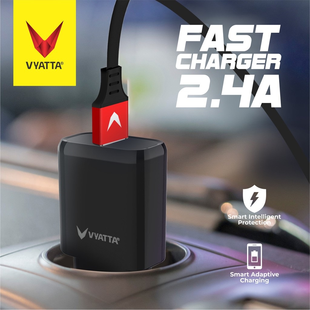 CHARGER FAST CHARGING VYATTA FAST CHARGER 2.4A HIGH COMPATIBILITY
