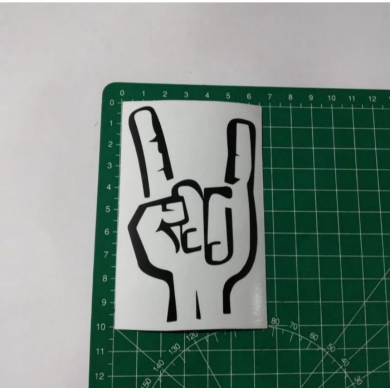 

cutting stiker metal