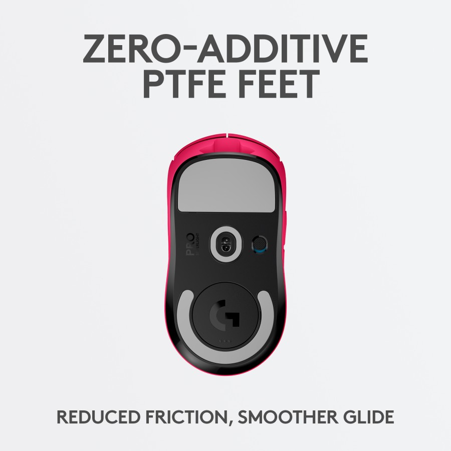 Logitech G PRO X SUPERLIGHT Mouse Gaming Wireless E-Sports - Pink