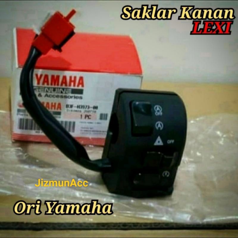 Saklar kanan LEXI original YGP yamaha Genuine Part Stater Hazard