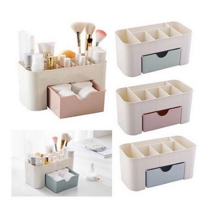 Tempat Kosmetik Laci Plastik / Rak Laci Serbaguna / Rak Make Up Plastik / Organizer Storage Box Remote TV AC Aksesoris [MF]