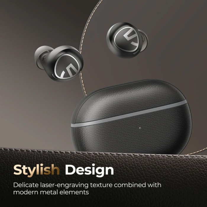 TWS Earphone Soundpeats Free 2 Classic Black