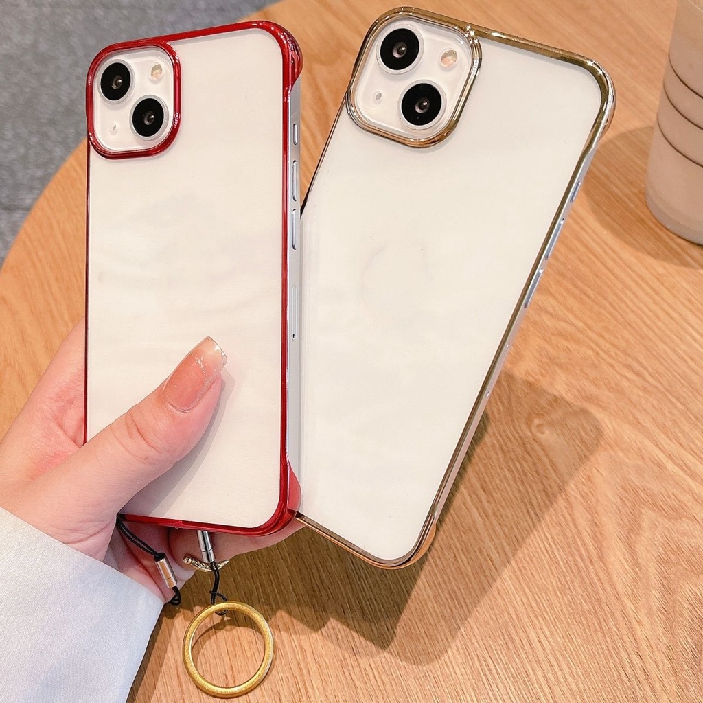 Case Transparan Shockproof Untuk iphone 14 Plus 14 Pro 14 13 12 11 Pro Max X XR XS Max 7 8 Plus