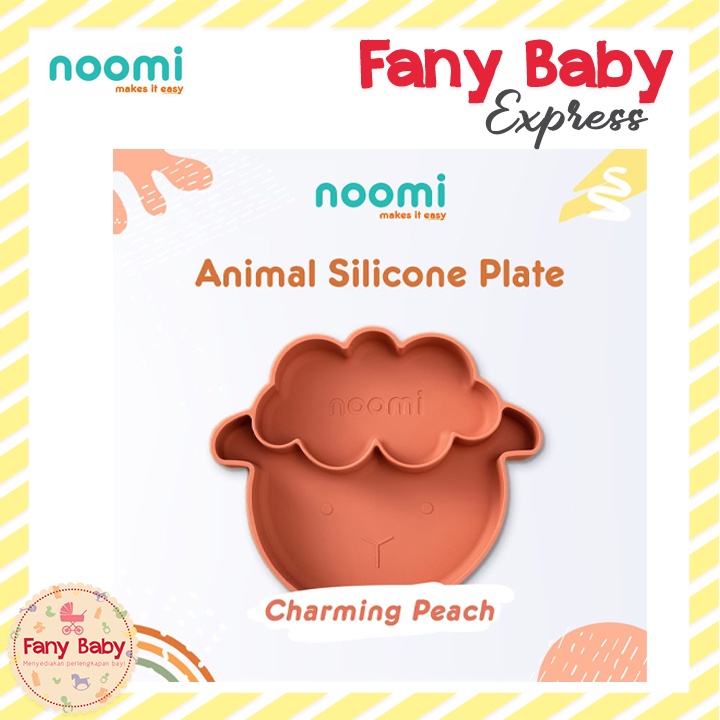 NOOMI ANIMAL SILICONE PLATE