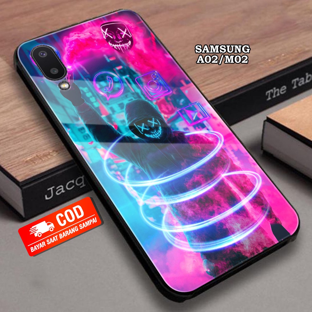 CASE SAMSUNG A02 / M02 - Casing SAMSUNG A02/ M02 Terbaru TOP ONE CASE [ MASK ] Silikon SAMSUNG M02 /