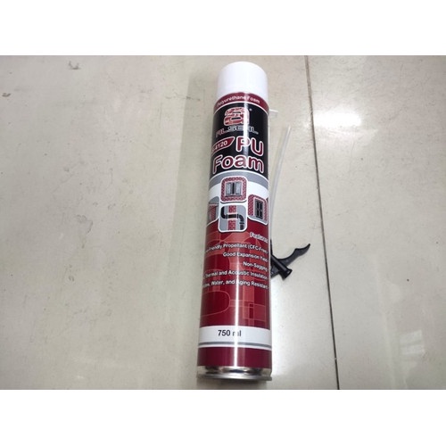 LEM BUSA PU 750ML MERK RANDOM lem busa poliuretan sealant