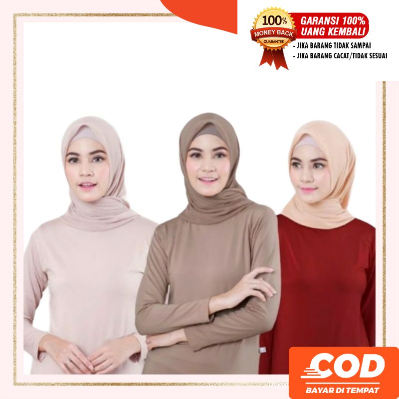 [fafihijab] MANSET BAJU SPANDEK (ISI 10 PCS) READY MAKASSAR MURAH