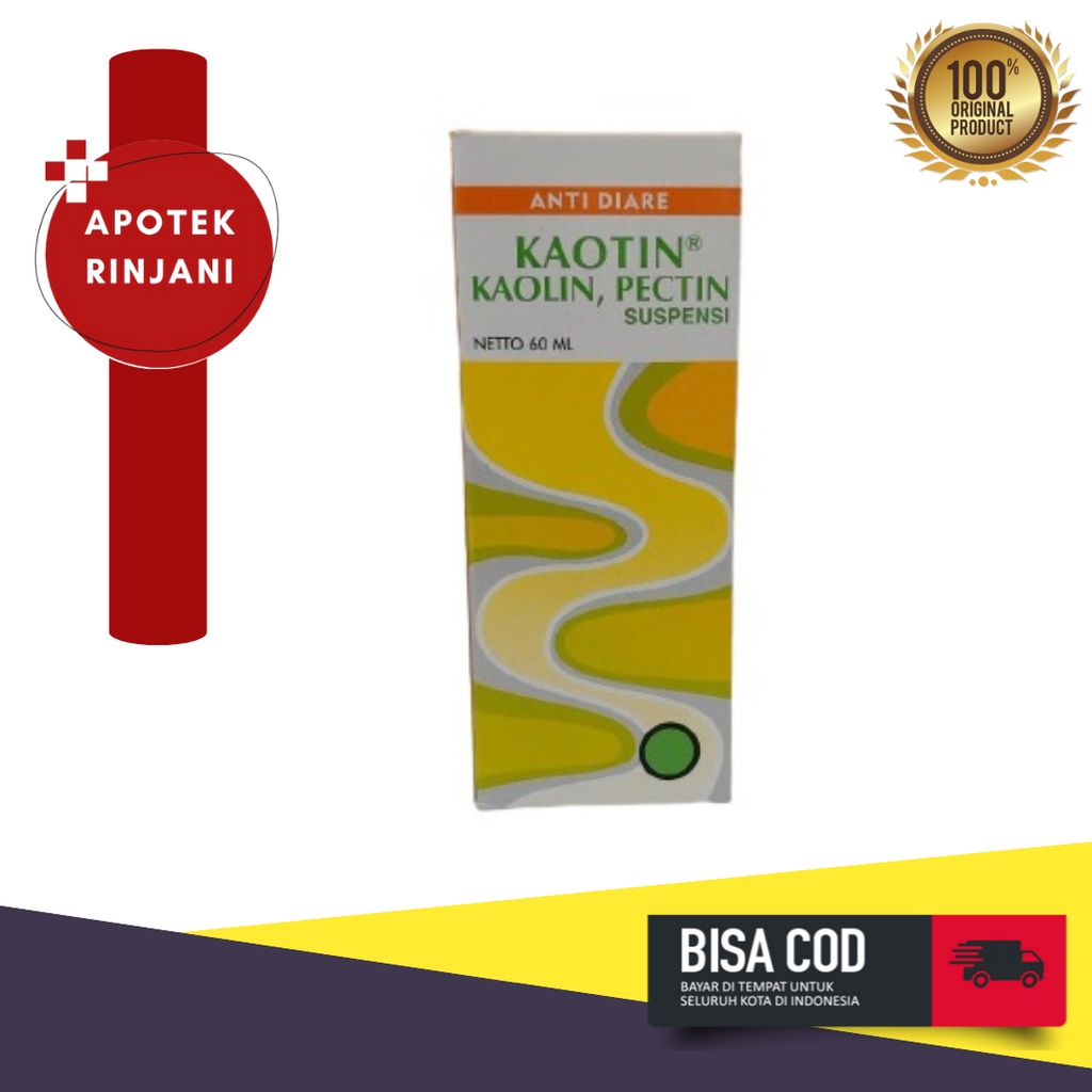 KAOTIN (KAOLIN PECTIN) SUSPENSI - OBAT DIARE