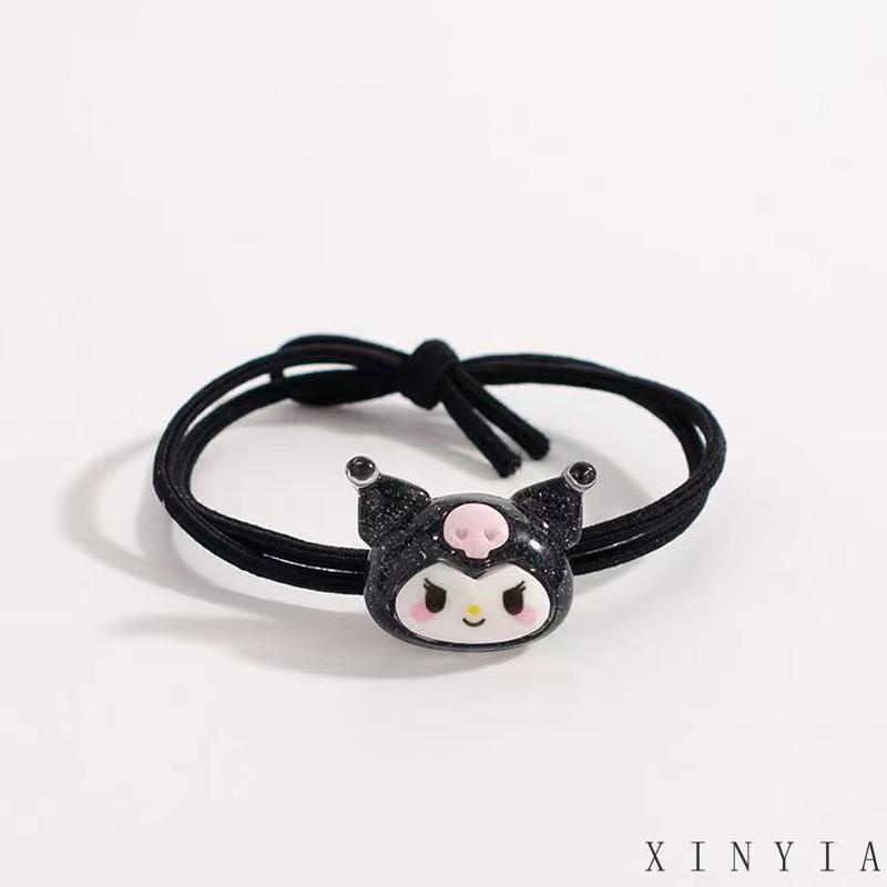 【Bayar di tempat】2PCS Cartoon Kulomi Bracelet Tali Rambut Gelang Karet Magnetik Bentuk Anjing Pochacco Untuk Pasangan Pacar perempuan