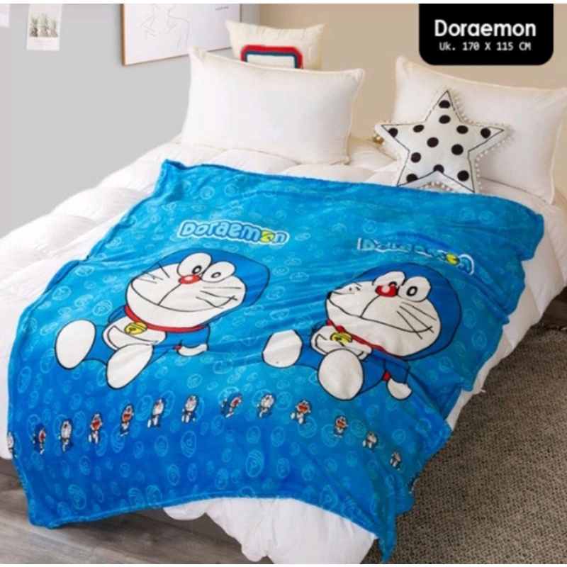 Selimut Bulu Halus Motif Karakter
