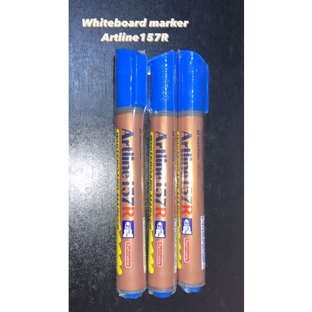 

art line white boardmarker warna biru
