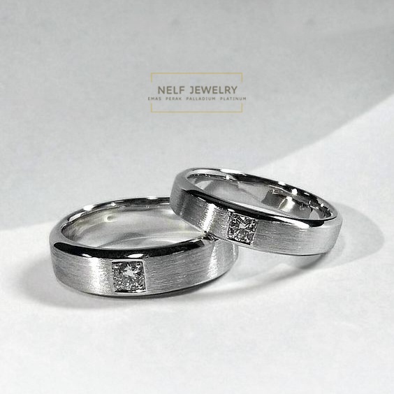 Cincin Nikah PALLADIUM Cincin Kawin Cincin Palladium 02
