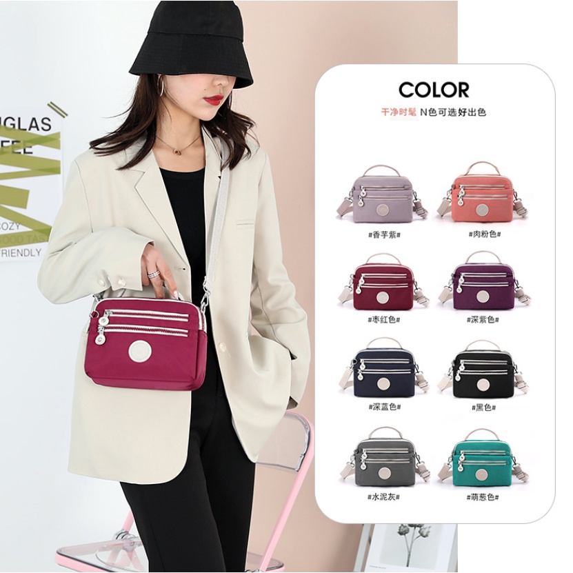 Tas Selempang Wanita Sling Bag Shoulder Bag Wanita Waterproof CF11