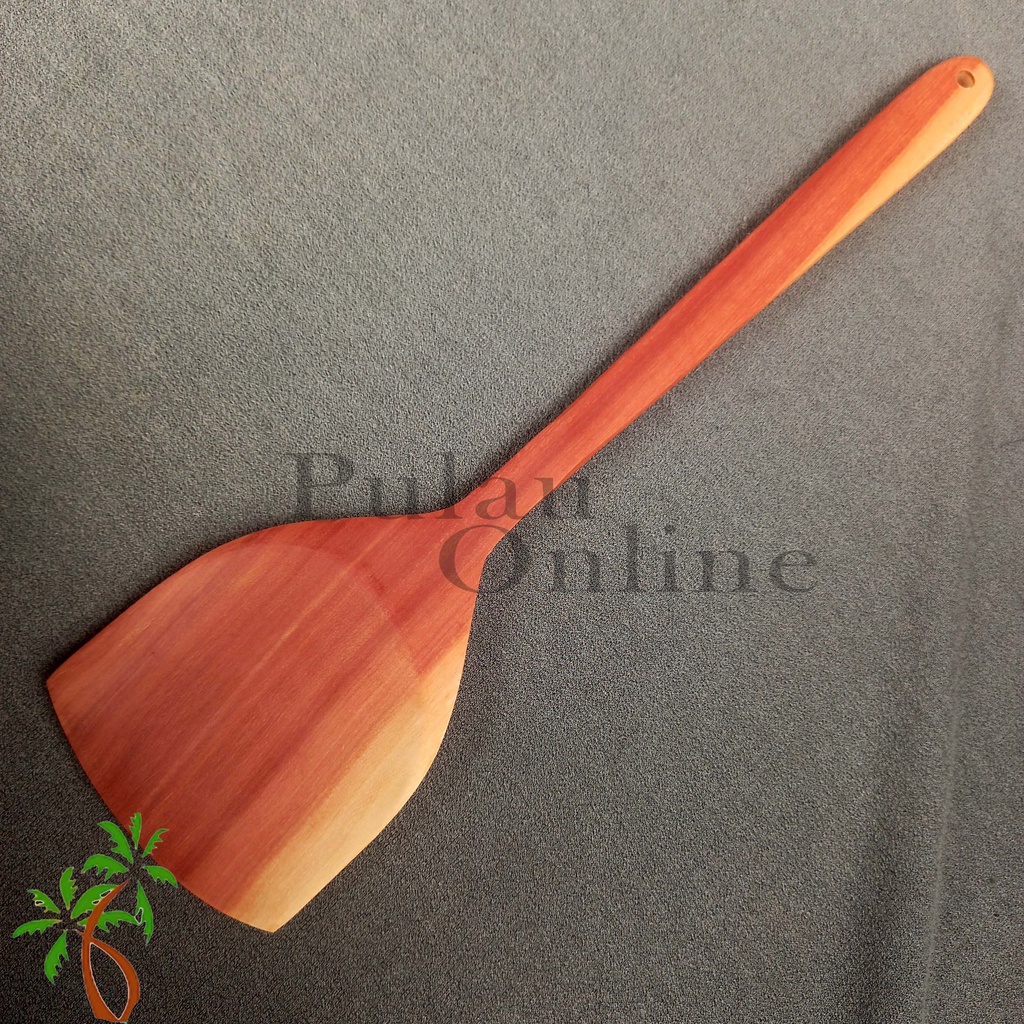 Sodet Kayu Jumbo 40cm - Sutil Spatula Kayu Wood Turner