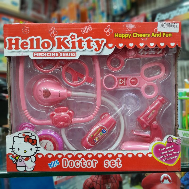 TERMINAL TOYS MAINAN ANAK DOKTER- DOKTERAN HELLO KITTY SET