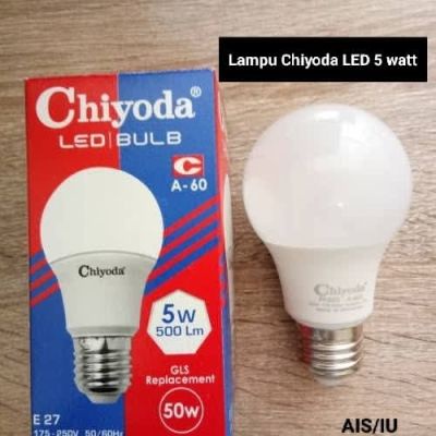 lampu led chiyoda 5 watt putih