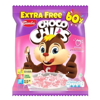 

SIMBA Cereal Choco Chips Strawberry 55gr