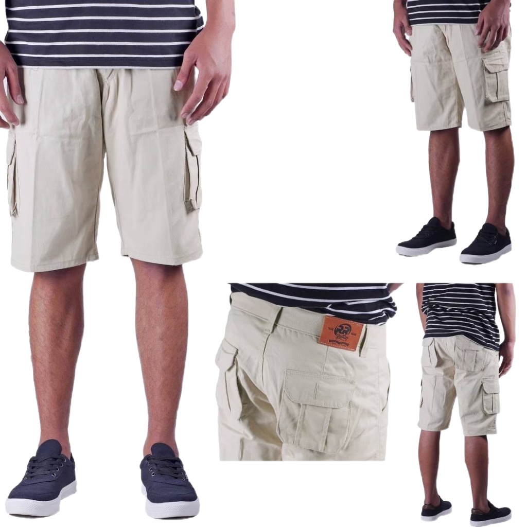 Celana Pendek Cargo Pria RR Denim 05 Model Trendy