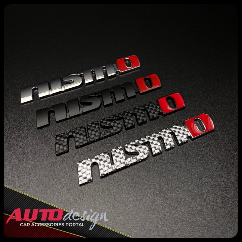 NISMO Emblem Mobil Nissan Metal 3D Best Quality