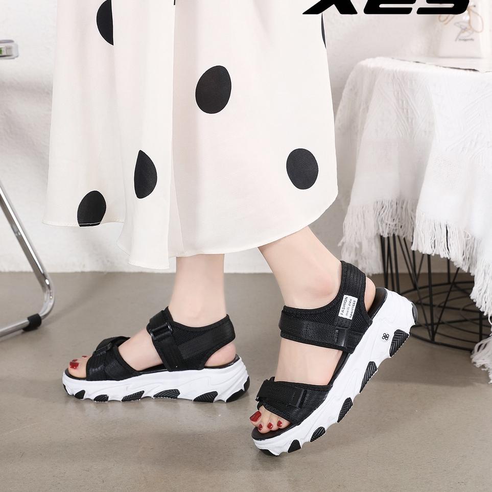 XES A013 Sepatu Sendal Kasual Sandal Gunung Wanita Import ▪ DZA.31Oc22ᴰ