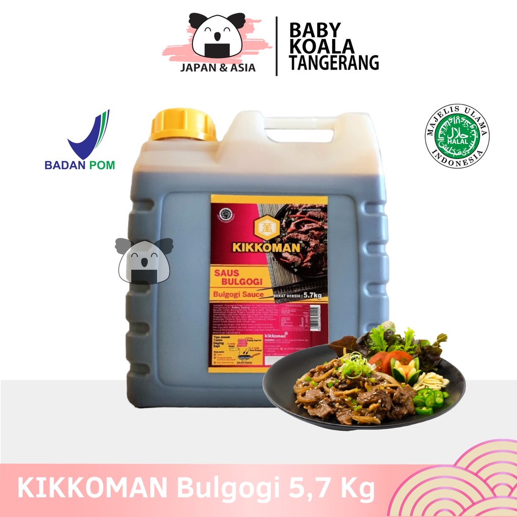 

KIKKOMAN Bulgogi Sauce 5,7 Kg Halal