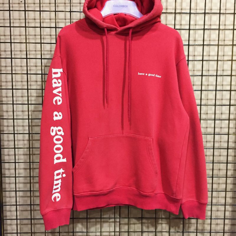 Hoodie Have A Good Time Spellout