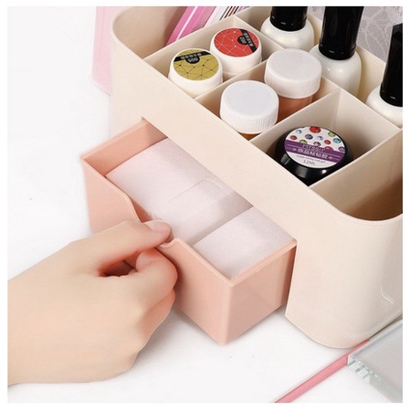 Tempat Kosmetik Laci Plastik / Rak Laci Serbaguna / Rak Make Up Plastik / Organizer Storage Box Remote TV AC Aksesoris [MF]